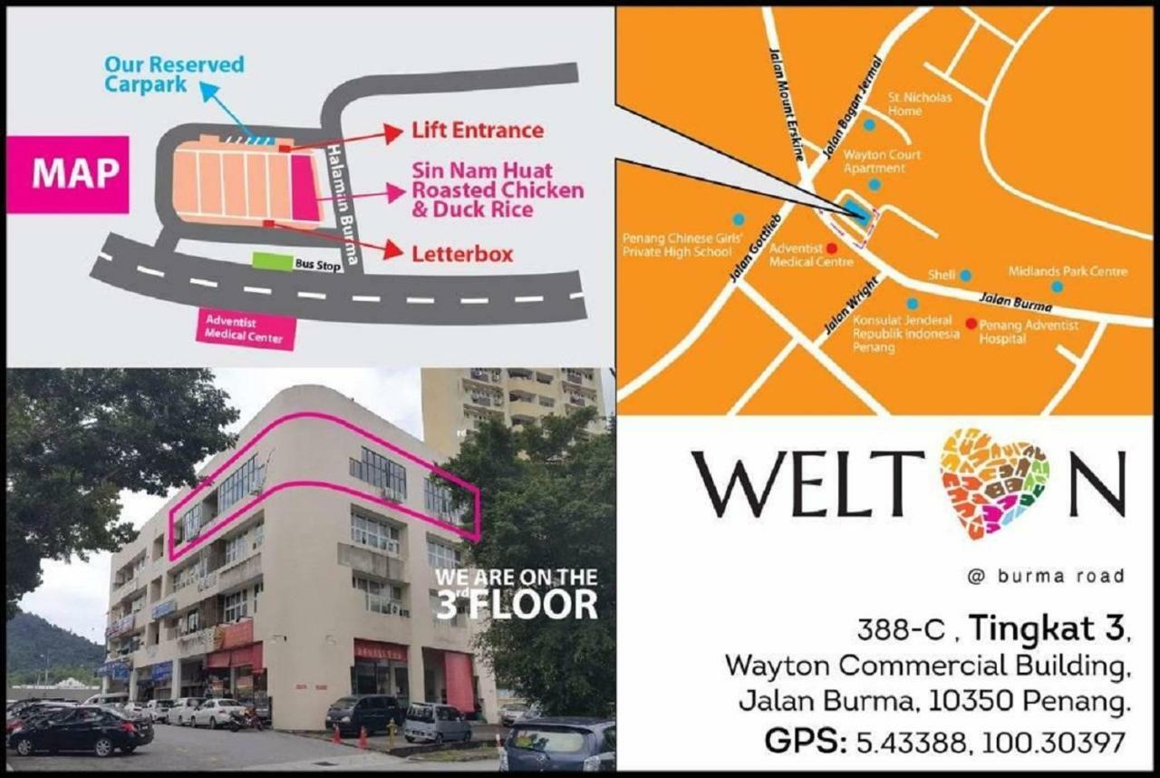 Welton Room Near Gurney Jalan Burma Georgetown Kültér fotó